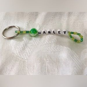 HARLEY personalized keychain-NEW